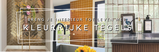 Breng je interieur tot leven met kleurrijke tegels