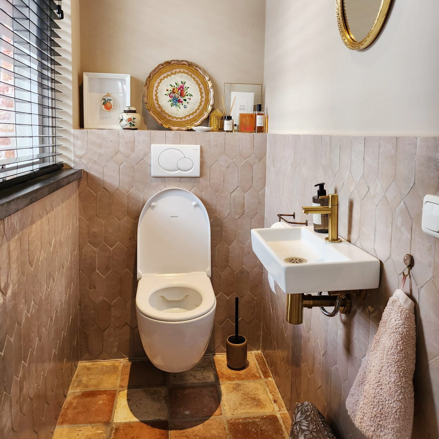 Marokkaanse toilettegels