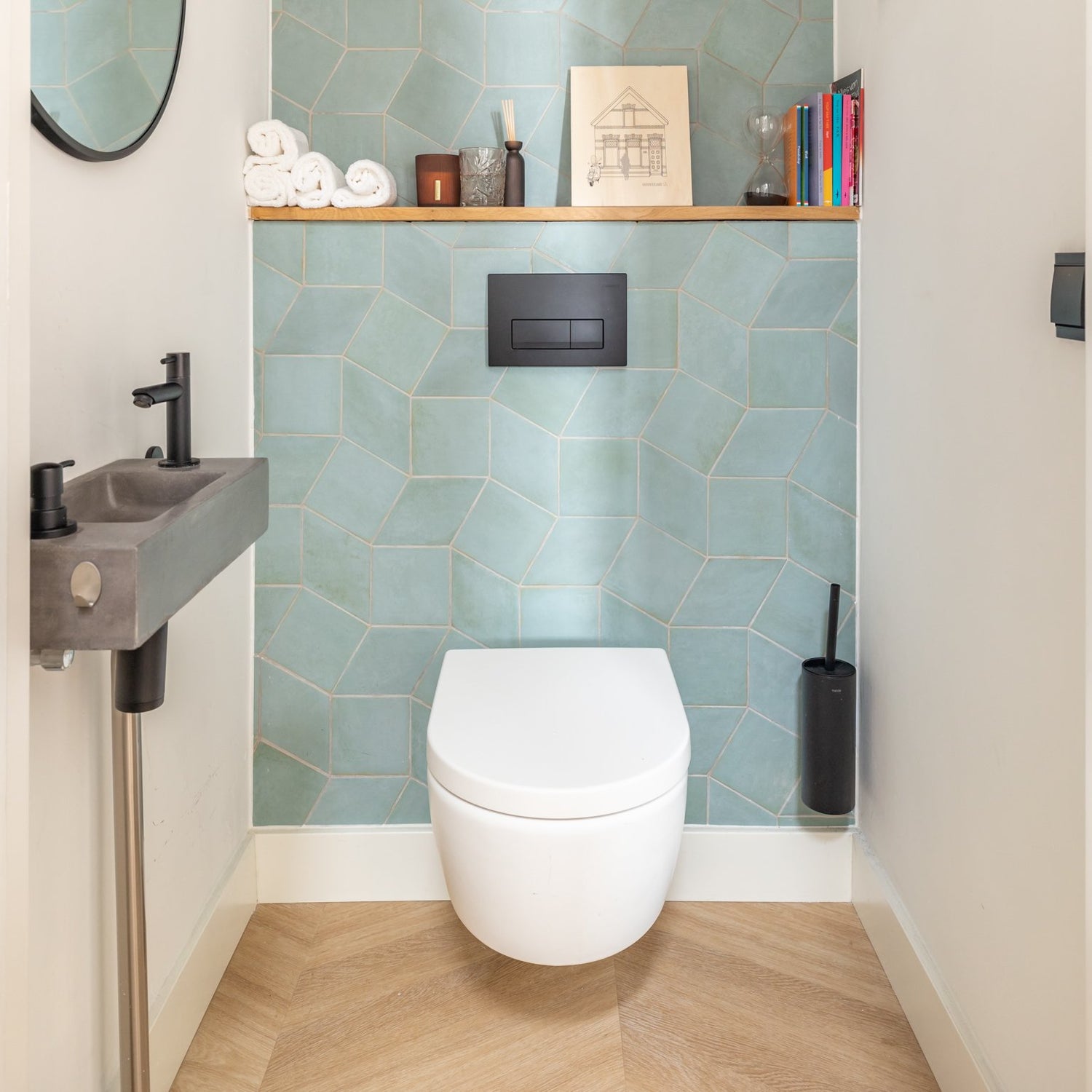 Spaanse toilettegels