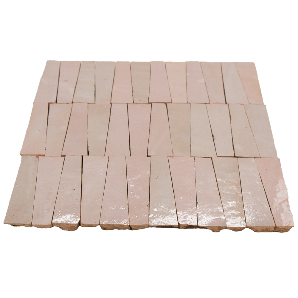 Zellige Gris Rose Dorsale