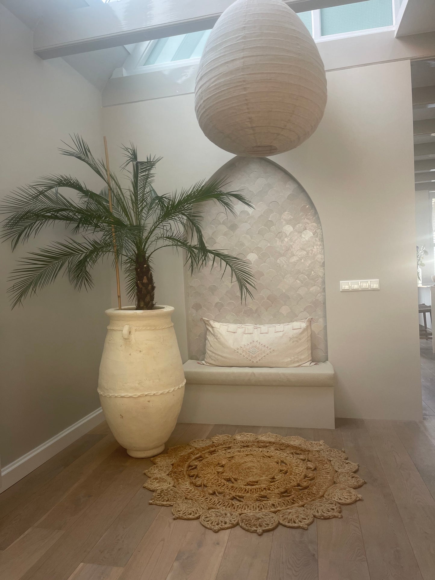 Zellige Blanc Poisson Echelles