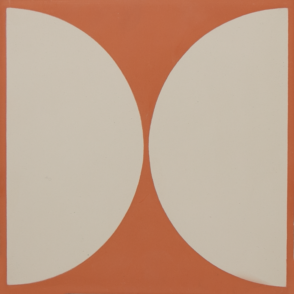Diabolo Orange White