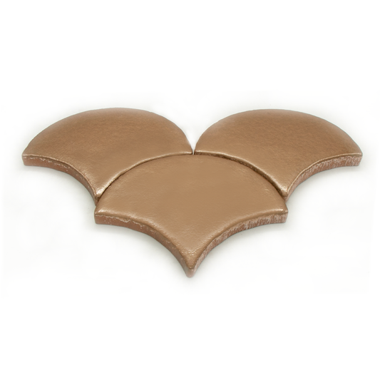 SAM Escama Metalizado Bronze