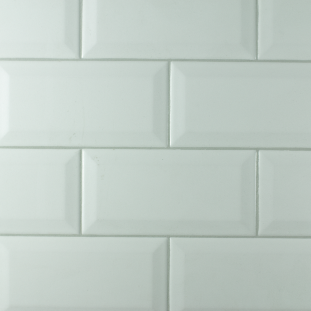 Metro Biselado Blanco Mate