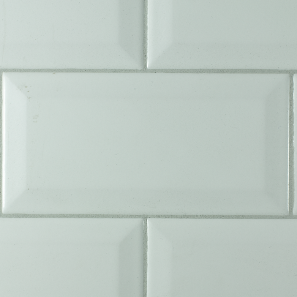 Metro Biselado Blanco Mate