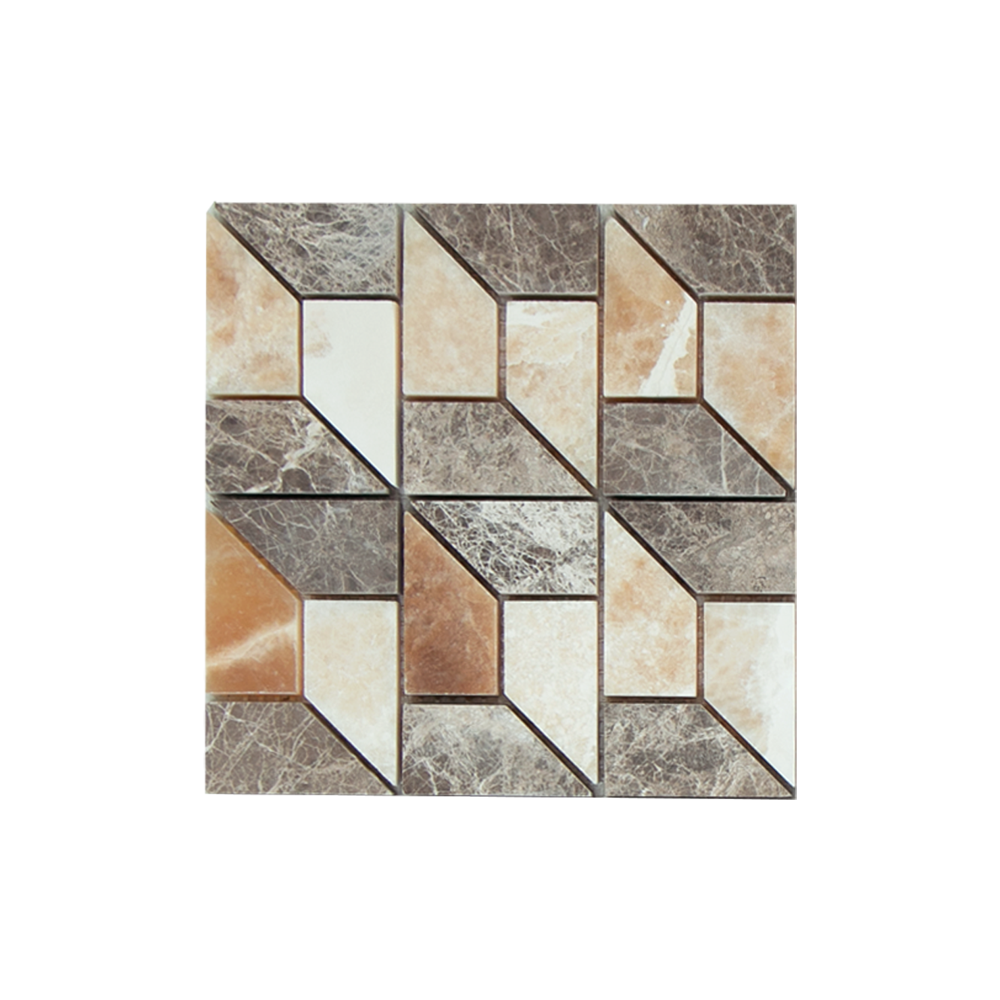 MINI SAM Mosaic 3D Cream Dark