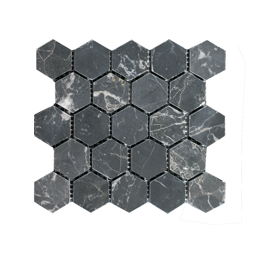 MINI SAM Mosaic Hexagon Plain Toros Black