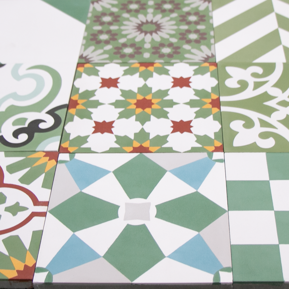 Patchwork Green