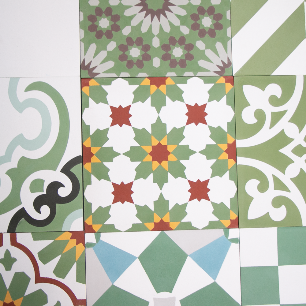 Patchwork Green