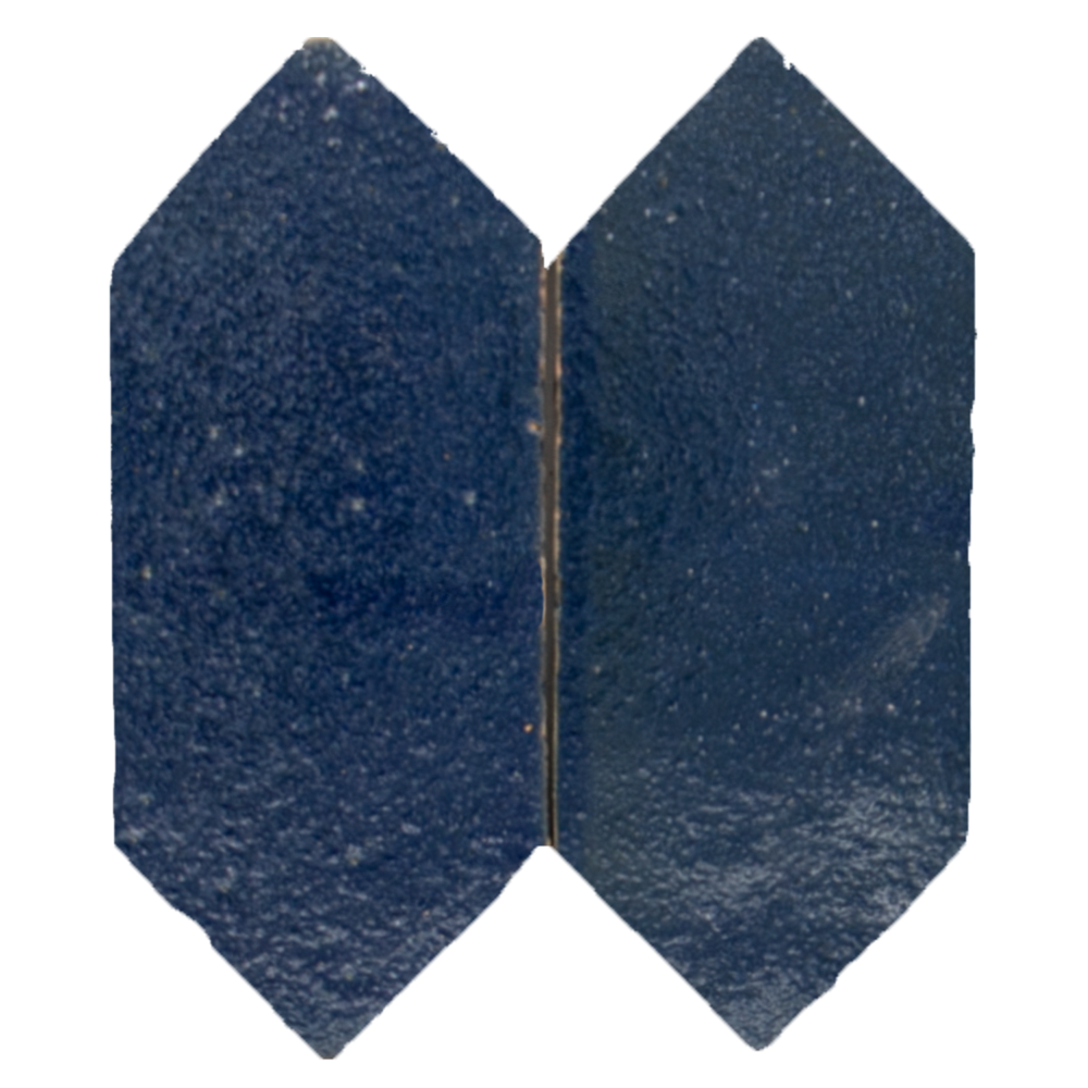 Platta Bleu Foncee Art Deco