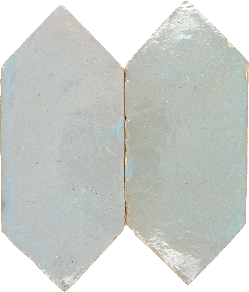 Platta Bleu Lumiere Art Deco