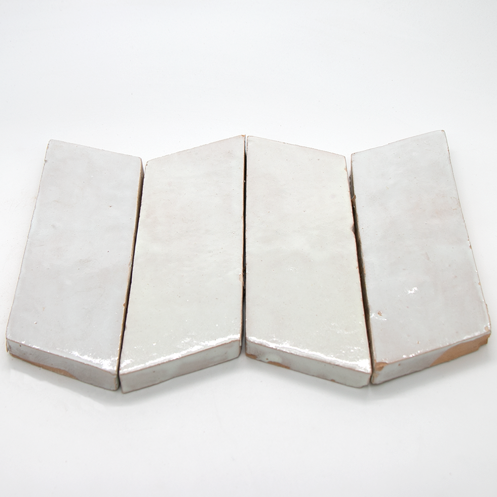 Platta Blanc Chevron