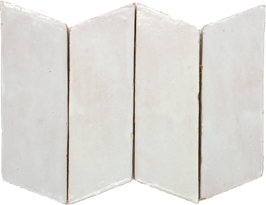 Platta Blanc Chevron