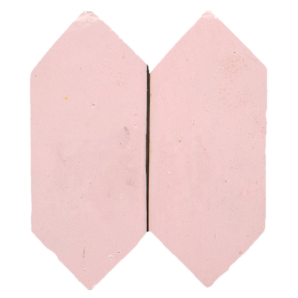 Platta Pastel Rose Art Deco