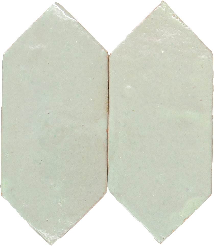 Platta Vert Clair Art Deco