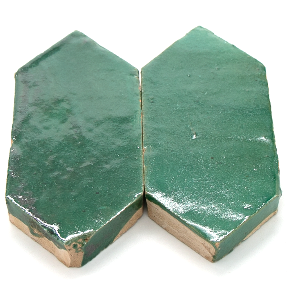 Platta Vert Foncee Art Deco