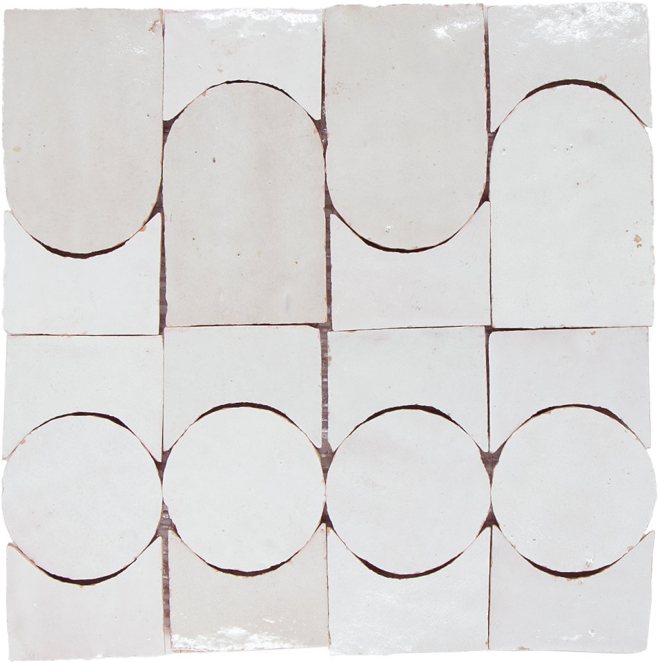 SAM Zellige Blanc Soleil