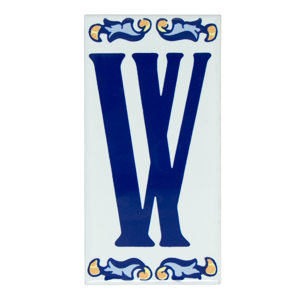 Letter W Deco