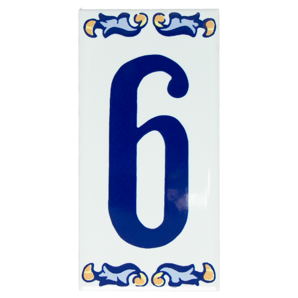 Cijfer 6 Deco