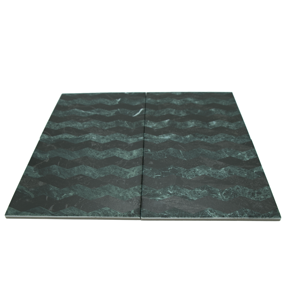 Wufto Zigzag Green Black