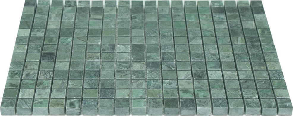 Mosaic Border Plain Green