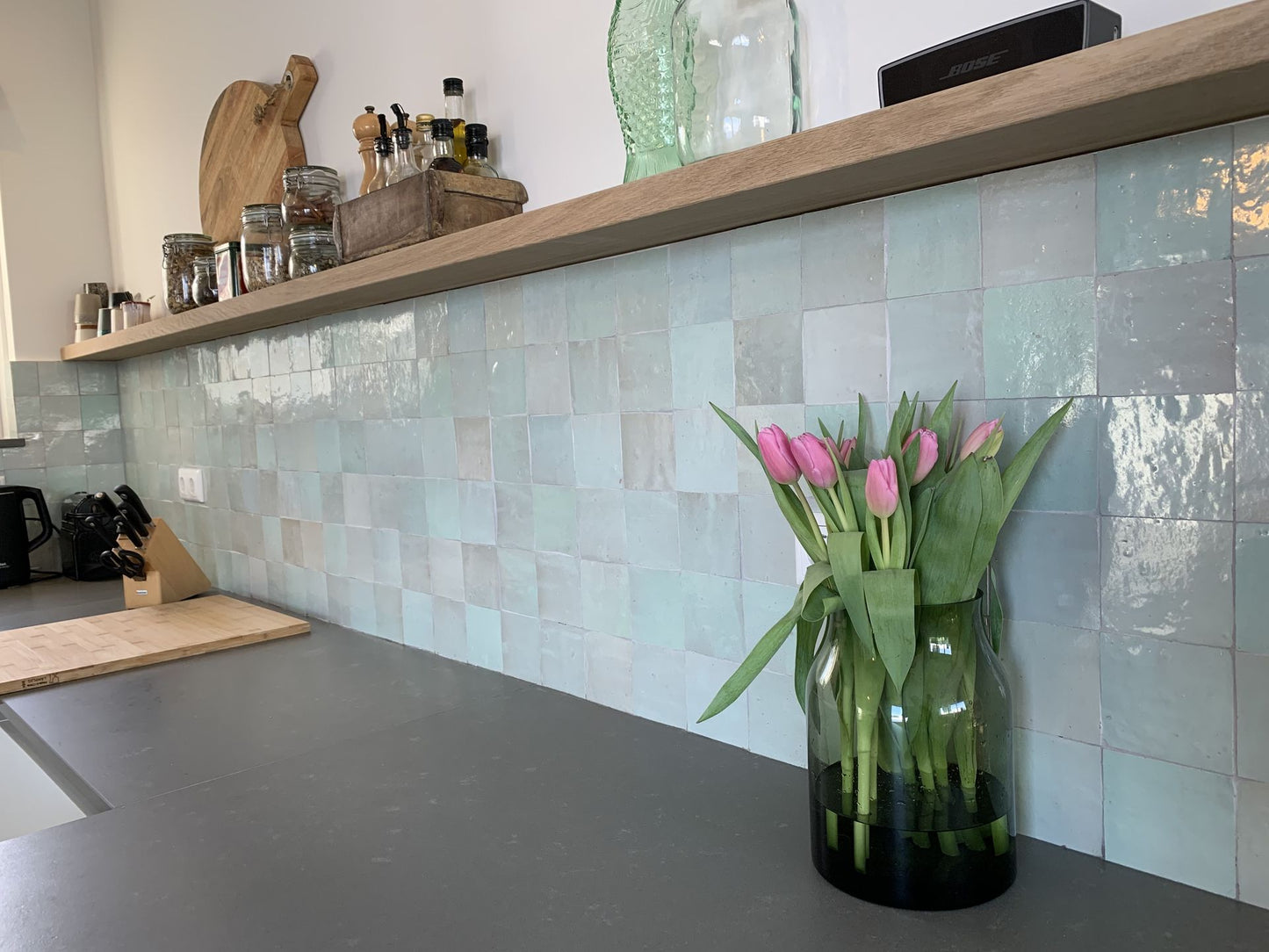 Zellige Bleu Lumiere