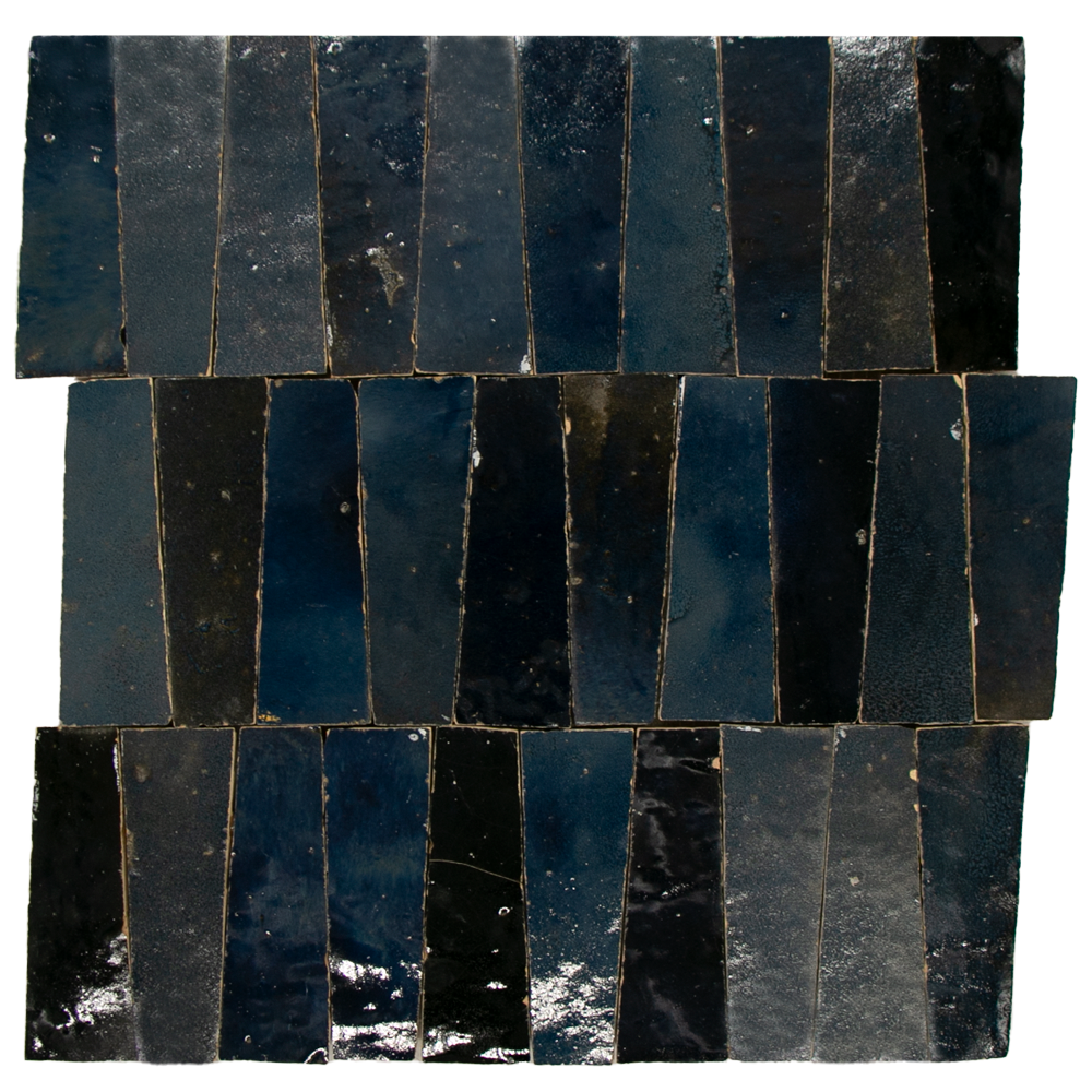 SAM Zellige Bleu Nuit Trapeze