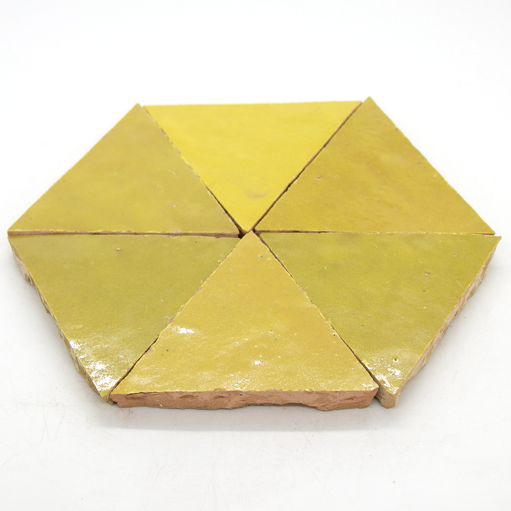 Zellige Citron Triangle