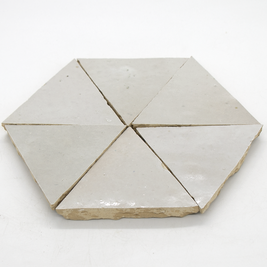 SAM Zellige Ecru Triangle