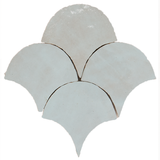 SAM Zellige Glacier Bleu Poisson Echelles