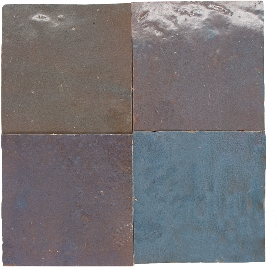 SAM Zellige Gris Aubergine