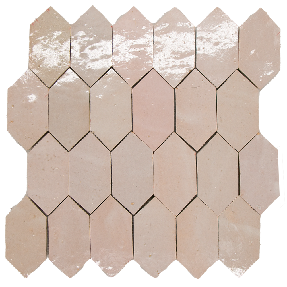 Zellige Gris Rose Archer