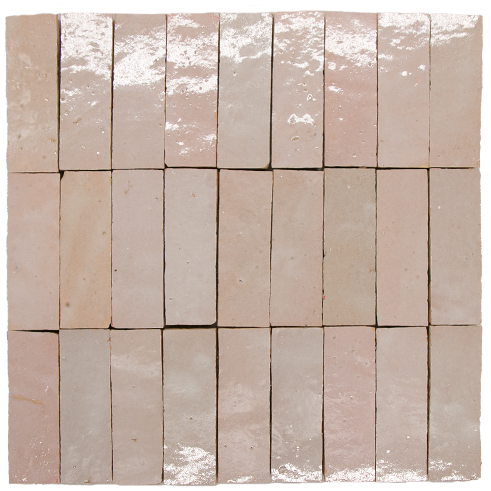 SAM Zellige Gris Rose KitKat