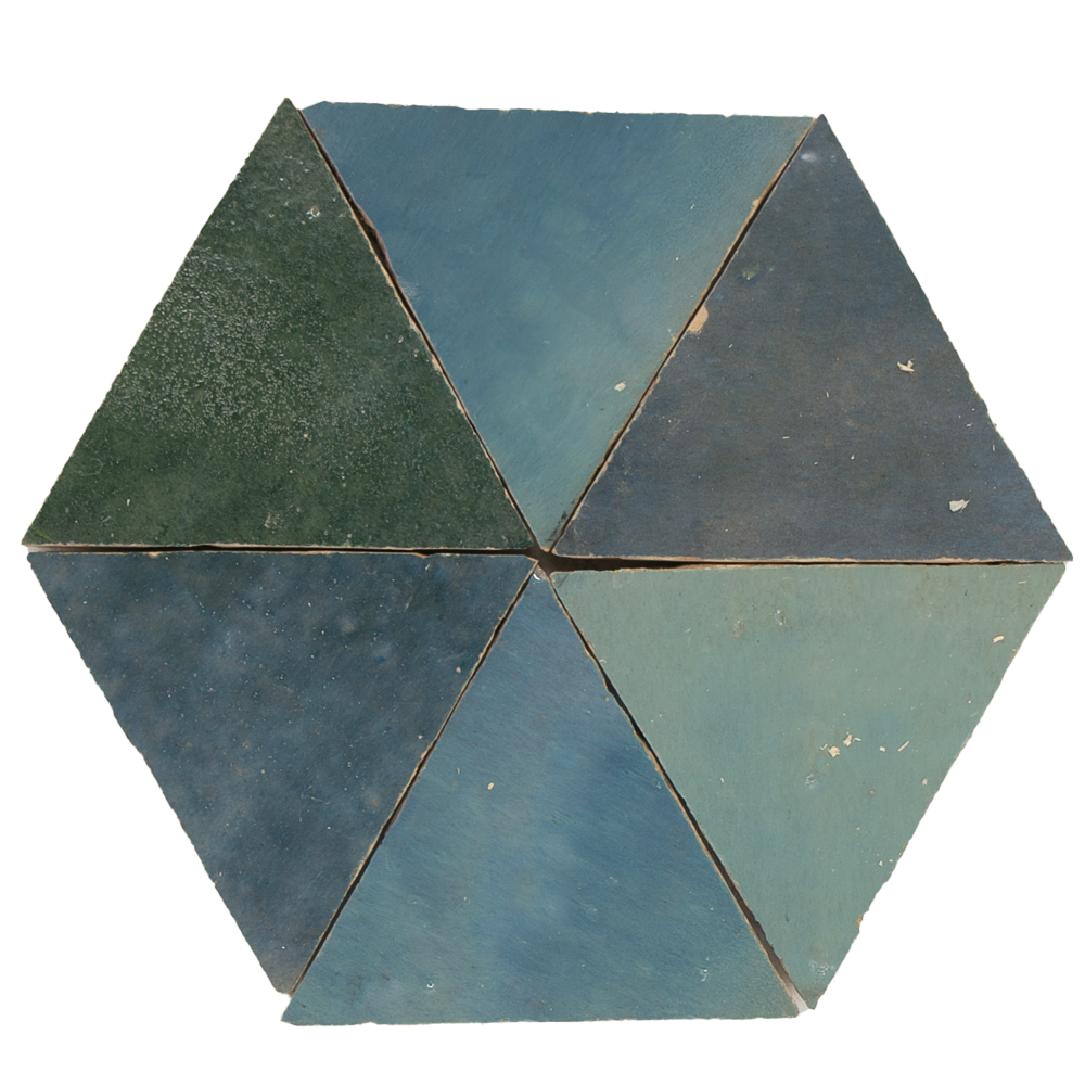 SAM Zellige Jean Triangle