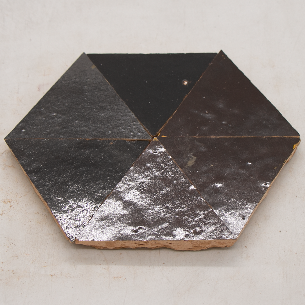 Zellige Marron Triangle