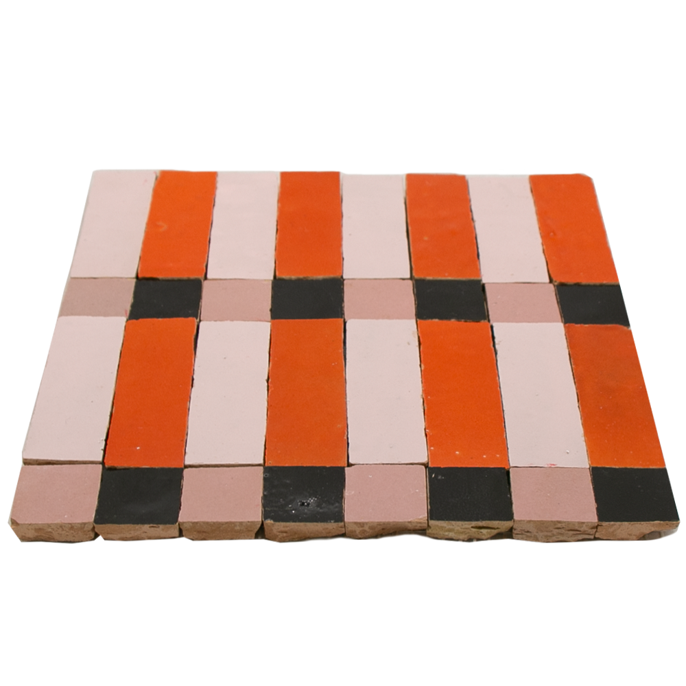 Zellige Metropole Rose Orange