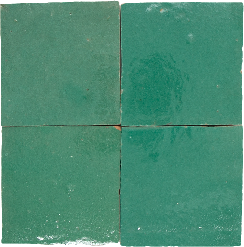 Zellige Vert Turquoise