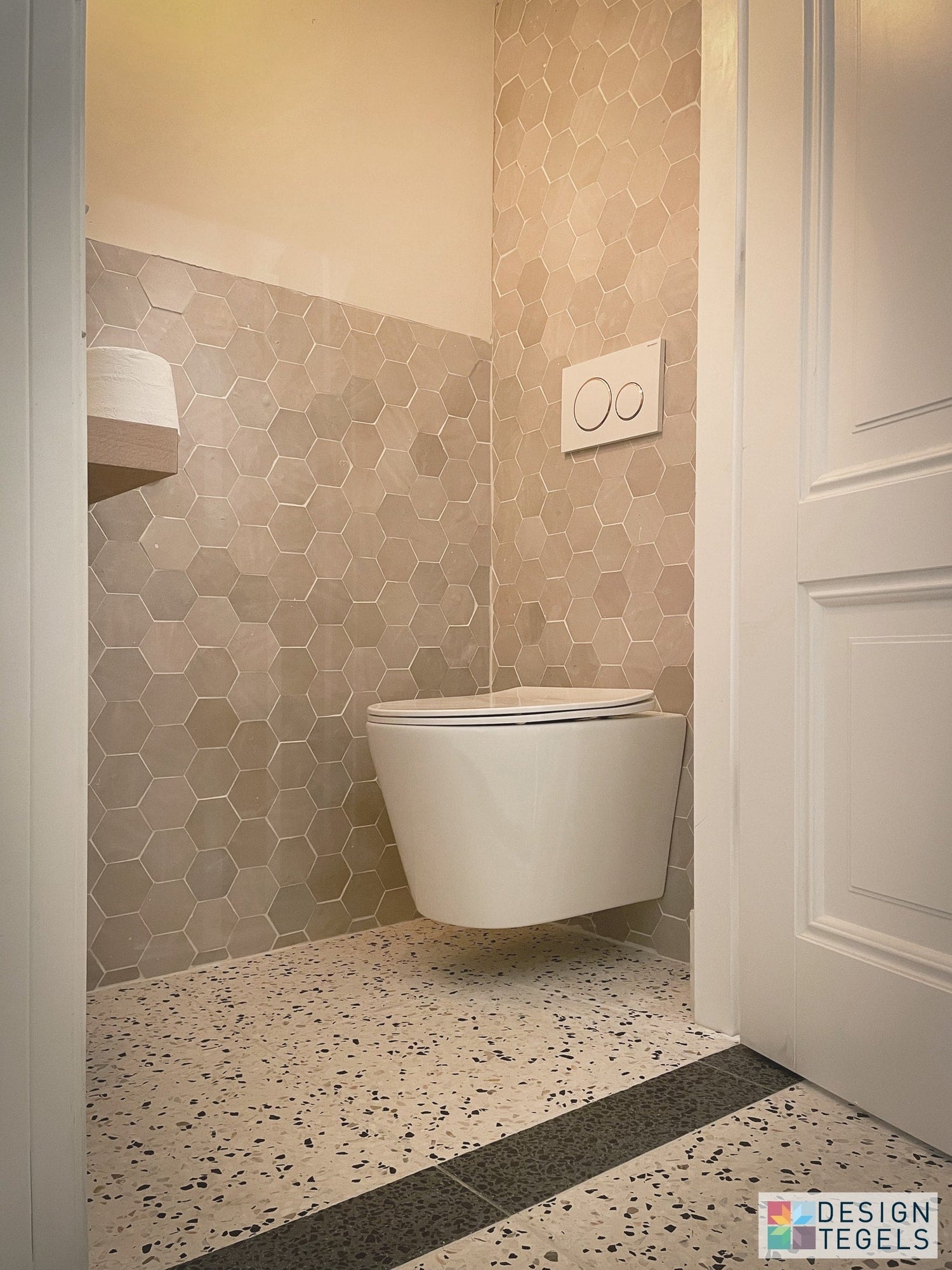 Terrazzo toilettegels