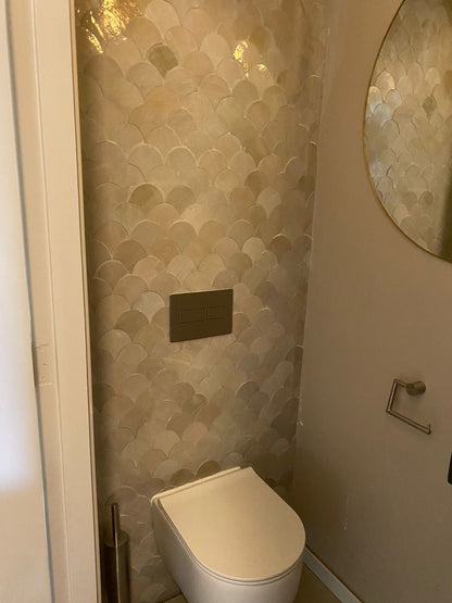 Zellige Ecru Poisson Echelles