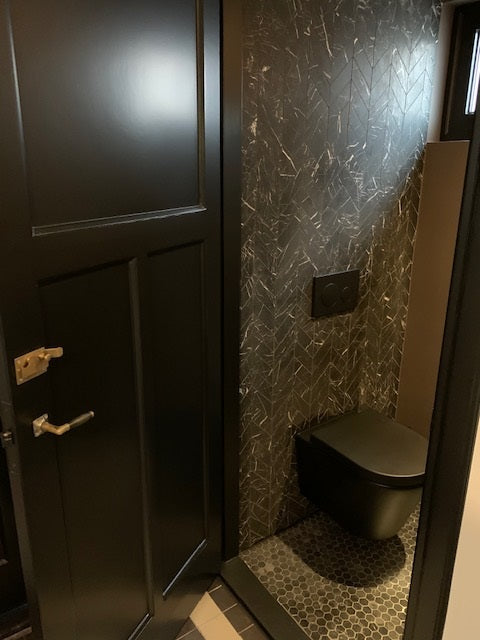 Mosaic Hexagon Plain Toros Black