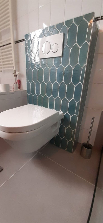 Platta Bleu Marine Art Deco