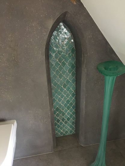 Zellige Atlas Petrol Poisson Echelles