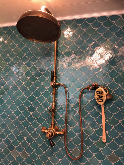 Zellige Atlas Petrol Poisson Echelles