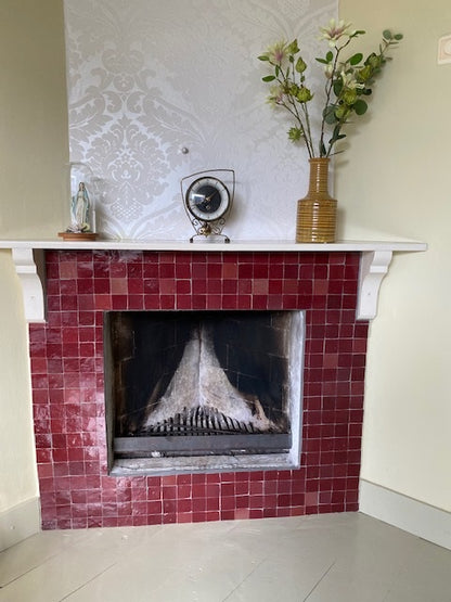 Zellige Bordeaux Rouge