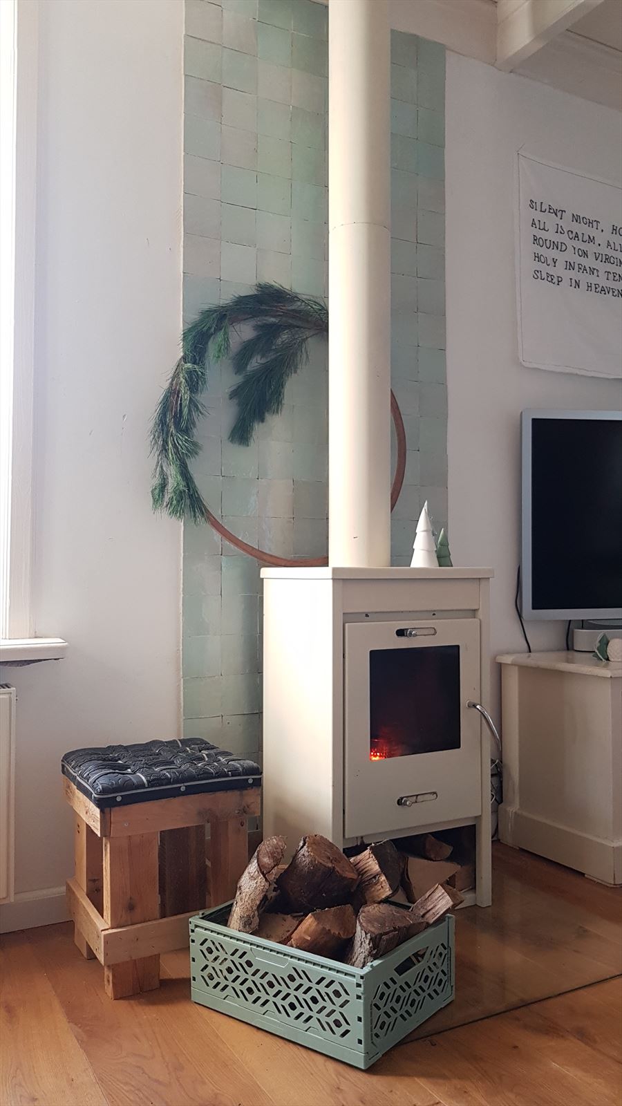 Zellige Vert Clair Poisson Echelles