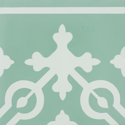 Azule 09 Olive Border