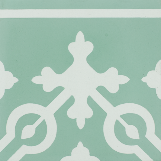 Azule 09 Olive Border