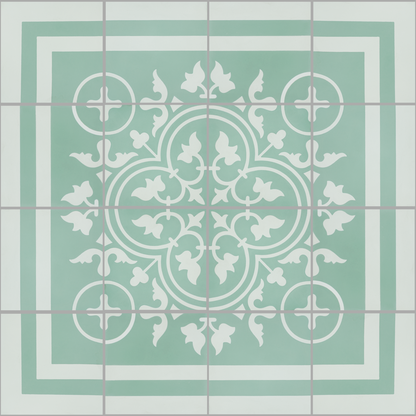Azule 27 Olive Border R