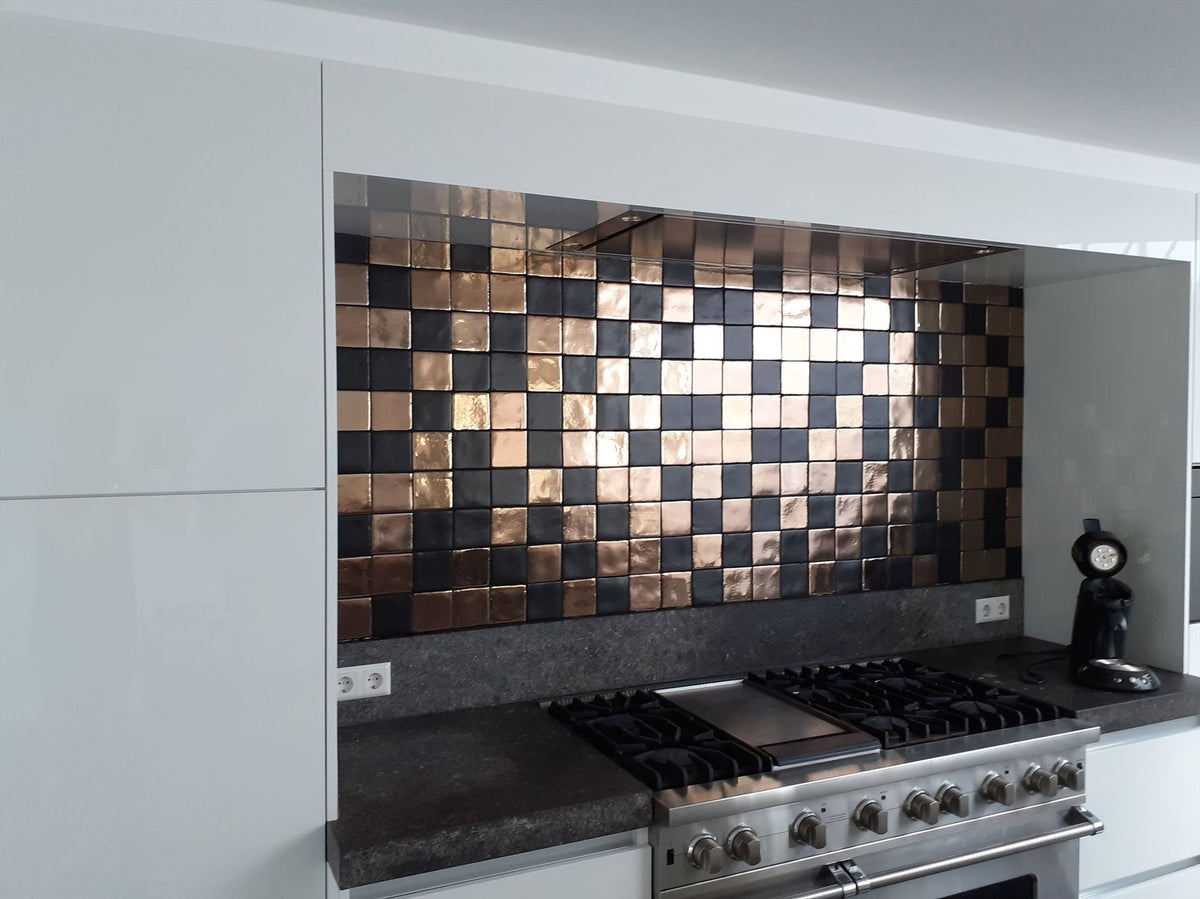Azulejos Mate Negro