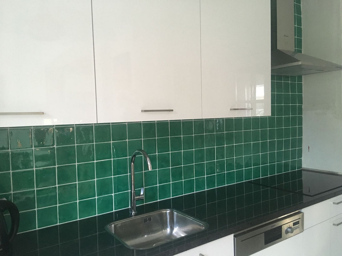 Azulejos Verde T-4